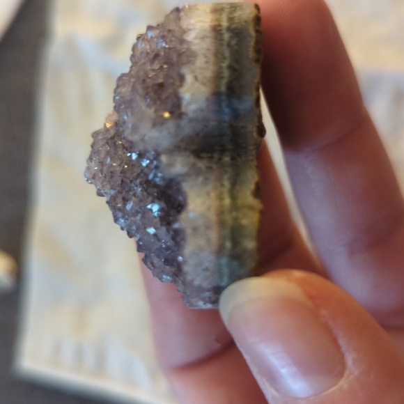 Amethyst raw heart - Picture 3 of 5